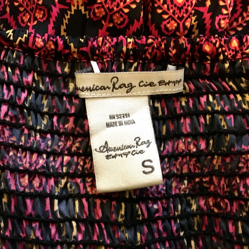 ❌DONATED❌Lightweight Colorful American Rag Dress - S - Picture 9 of 9